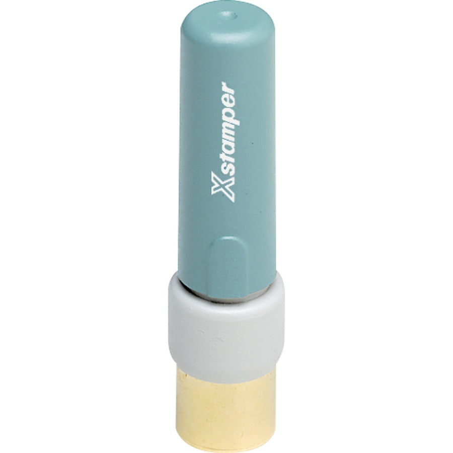 Xstamper Inspection Stamp - Custom Message Stamp - 0.37" Impression Diameter - 1 Each