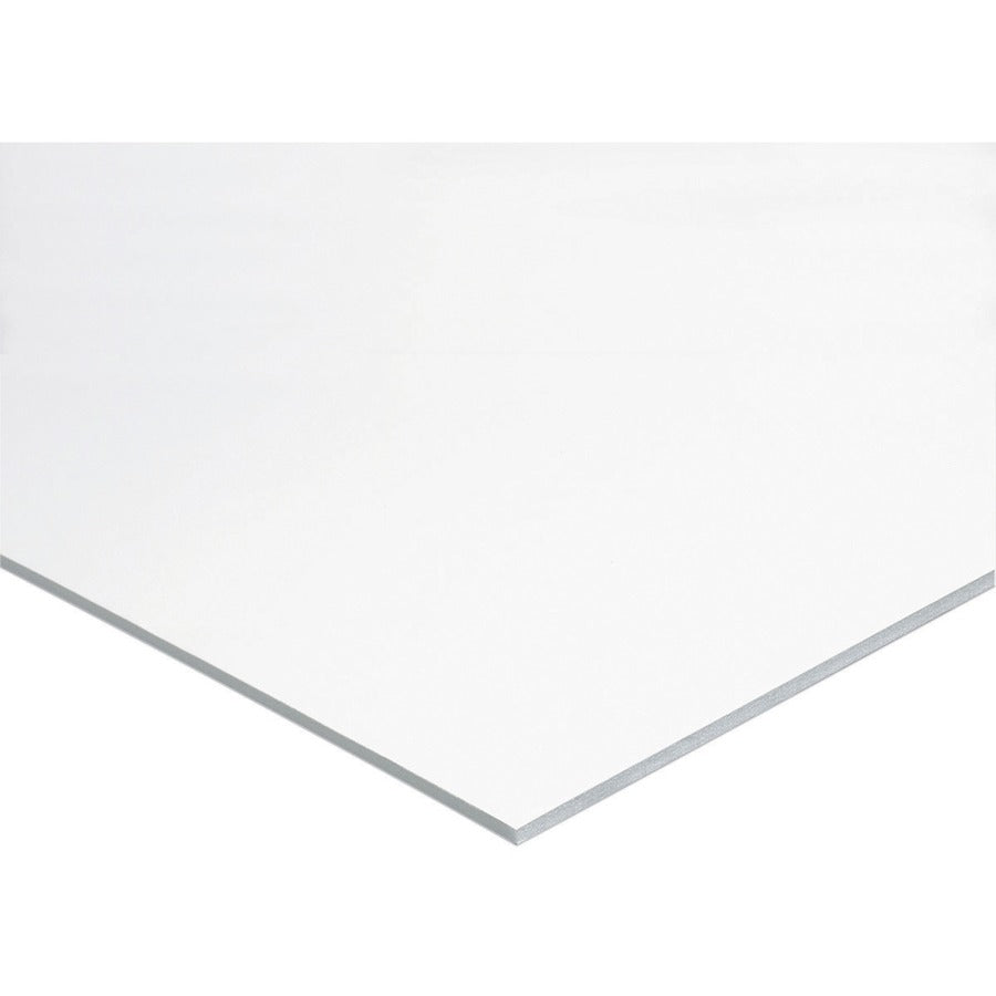 UCreate Foam Board - Art, Craft, Mounting, Display, Classroom Activities, Frame, School Project - 20" Height x 30" Width x 187.5 mil Thickness - White - Polystyrene - 25 / Carton