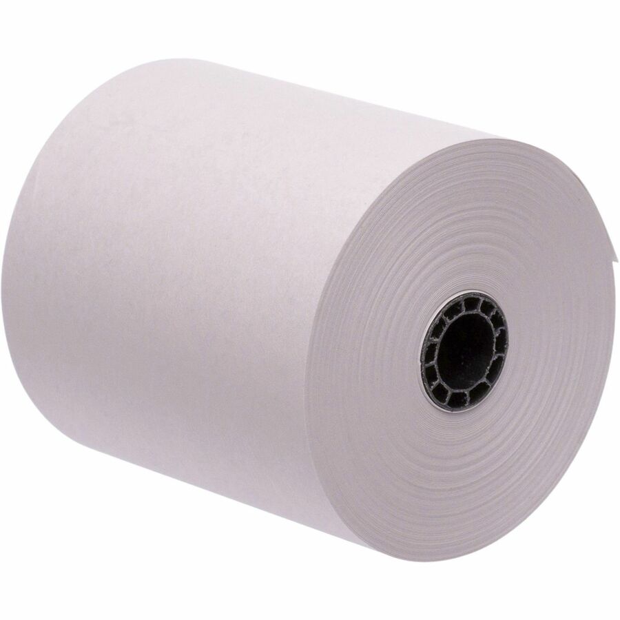 ICONEX Premium Bond Calculator Roll - 3" x 150 ft - Lint-free, Single Ply - White - 50 / Carton