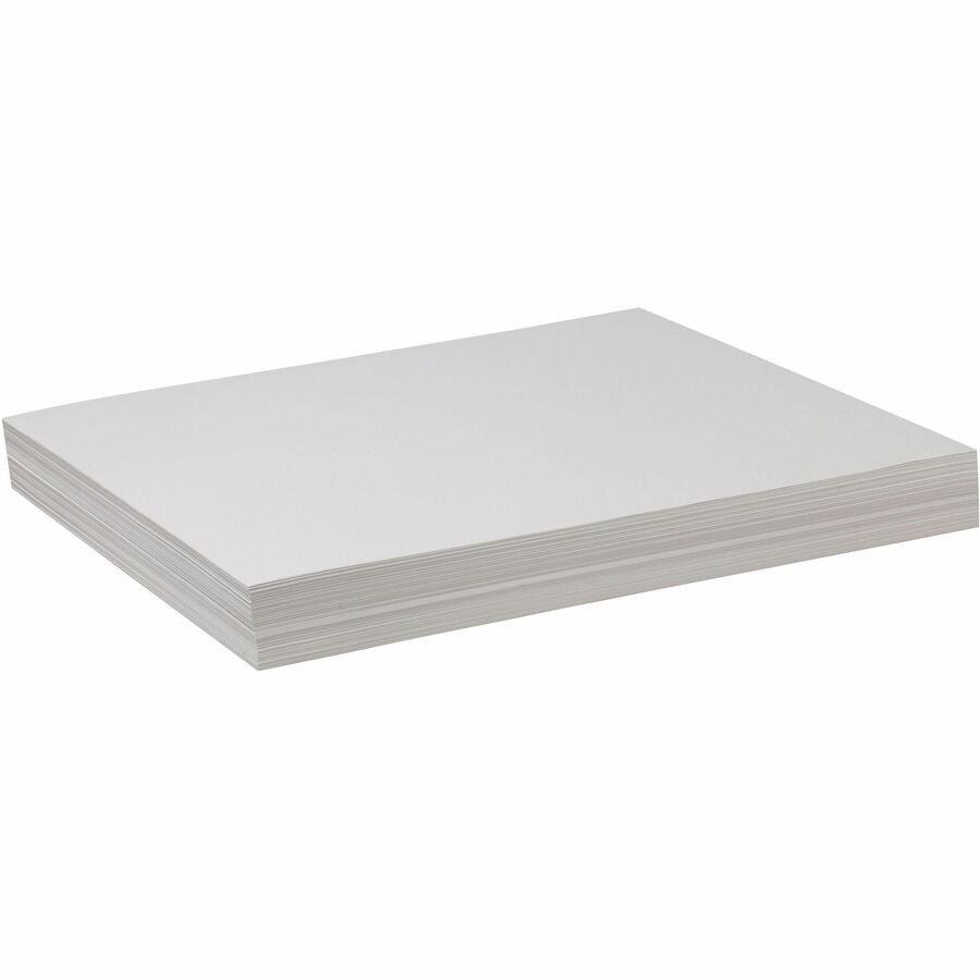 Pacon®, Standard-Weight Drawing Paper - 500 Sheets - 18" x 24" Sheet Size - White Paper - 1 Ream