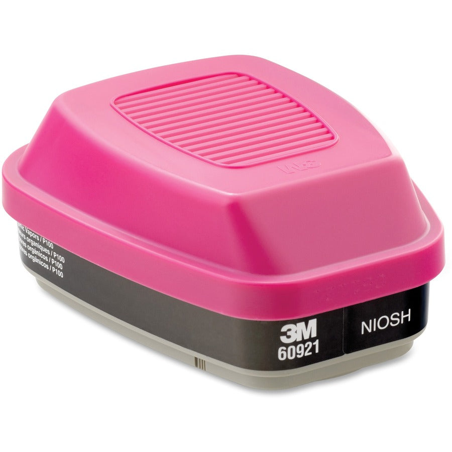 3M 60921 Organic Vapor Cartridge/Filter - Reusable - 1 Box