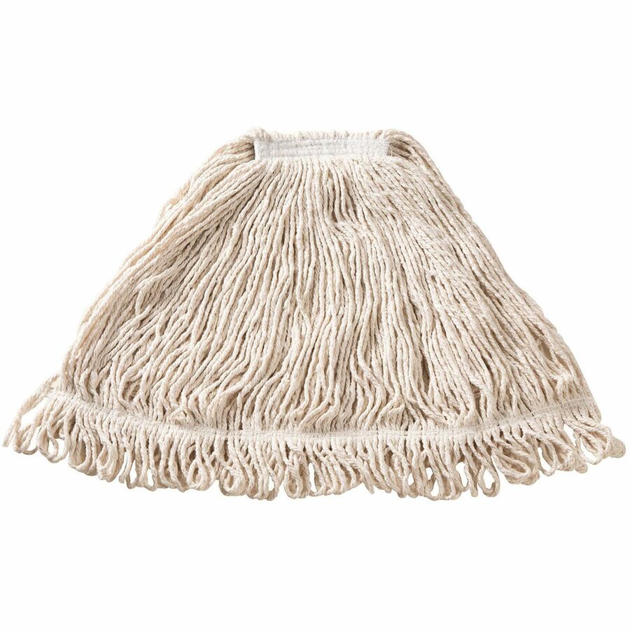 Rubbermaid Commercial Super Stitch Large Blend Mop - Cotton, Synthetic Yarn - 1 Each