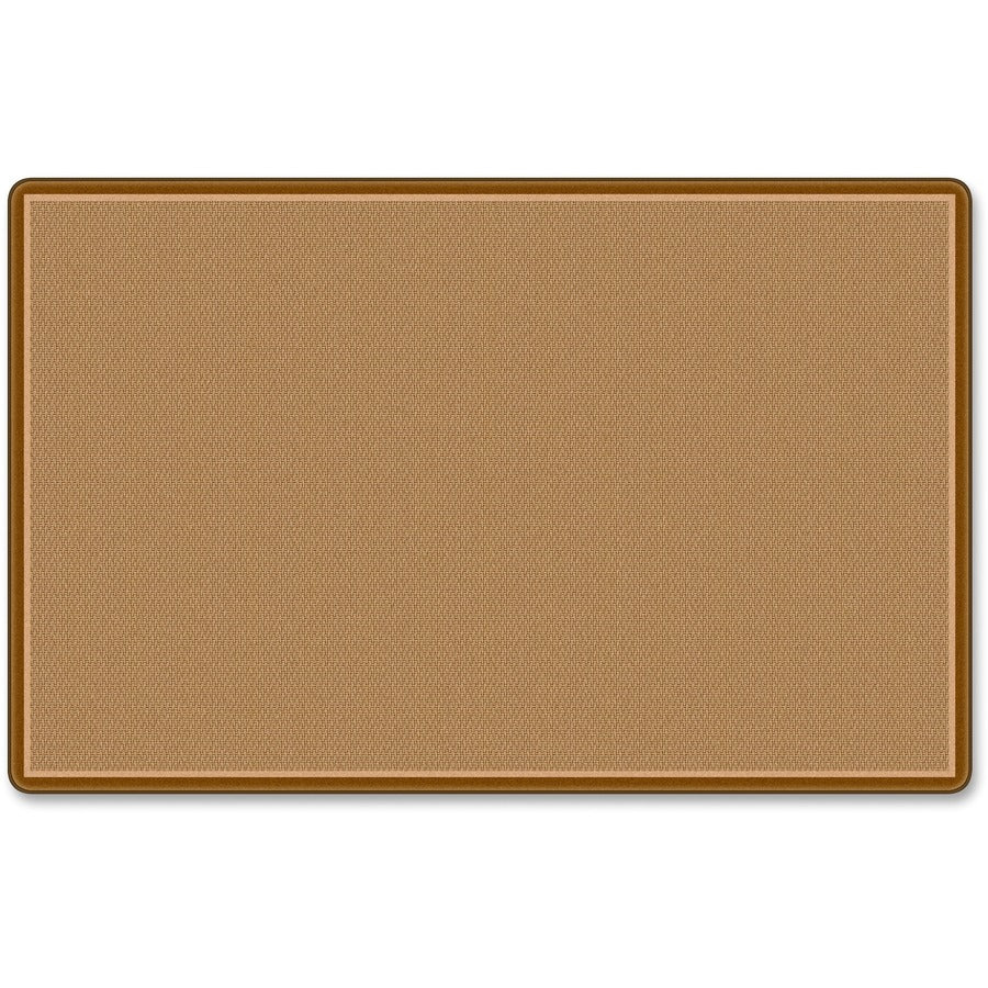 Flagship Carpets All-Over Weave Solid Color Rug - Classic - 13.16 ft Length x 10.75 ft Width - Tan - Nylon