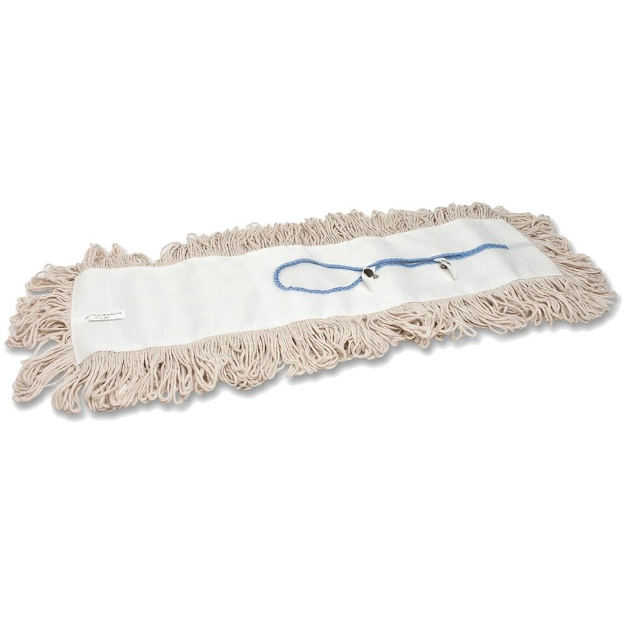 Genuine Joe Disposable Dust Mop Refill - 5" Width x 36" Length - Synthetic - 1 Each
