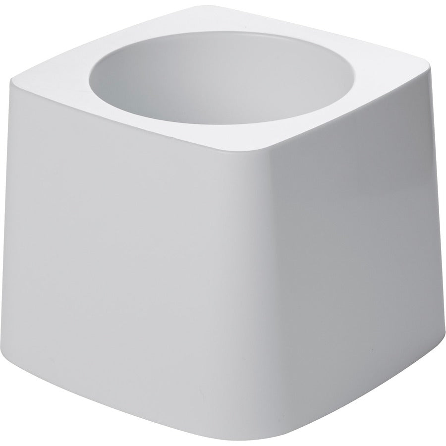 Rubbermaid Commercial Toilet Bowl Brush Holder - Vertical - Plastic - White - Durable, Stain Resistant, Odor Resistant, Chemical Resistant - 24 / Carton