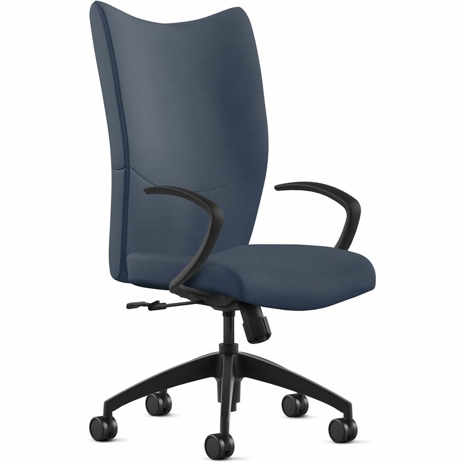 9 to 5 Seating High-Back Conference & Management - Baltic Seat Color - Leather Seat Material - Baltic Back Color - Leather Back Material - High Back - 5-star Base - 1 Each