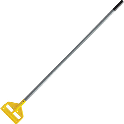 Rubbermaid Commercial Invader 54" Wet Mop Handle - 54" Length - Yellow - Fiberglass - 12 / Carton