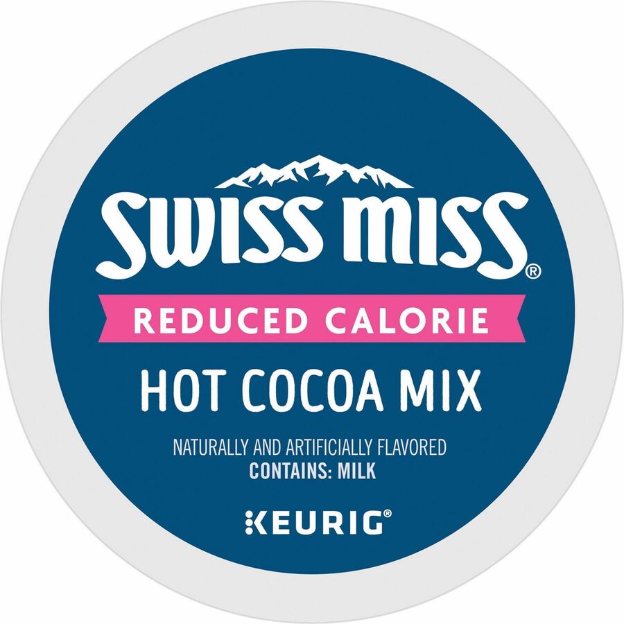 Swiss Miss®, K-Cup Reduced Calorie Hot Cocoa - Powder - Hot Cocoa - 22 / Box