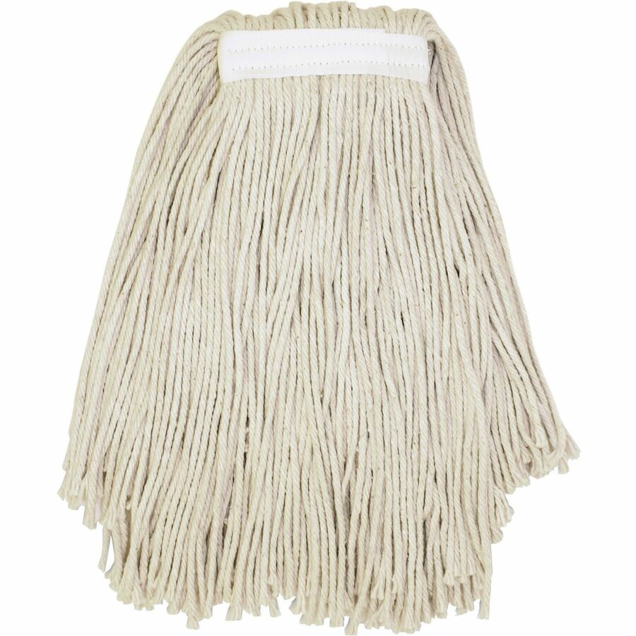Genuine Joe Genuine Joe Clamp-style Mophead - Cotton - 1 Each