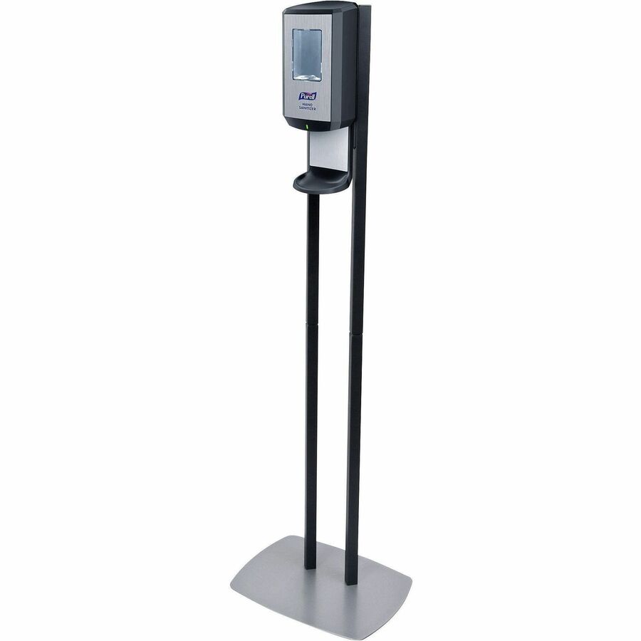 PURELL®, CS6 Dispenser Floor Stand - 5" Height x 13.50" Width - Freestanding - ABS Plastic - Gray
