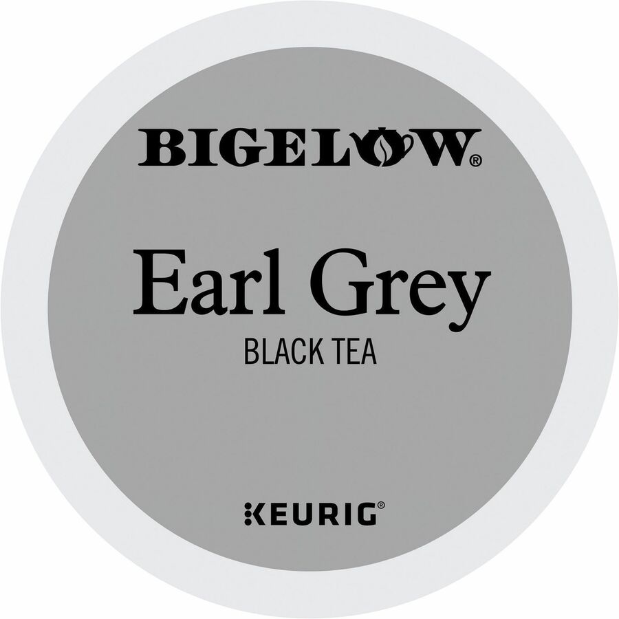 Bigelow®, Earl Grey Black Tea K-Cup - Black Tea - Caffeinated - 24 / Box