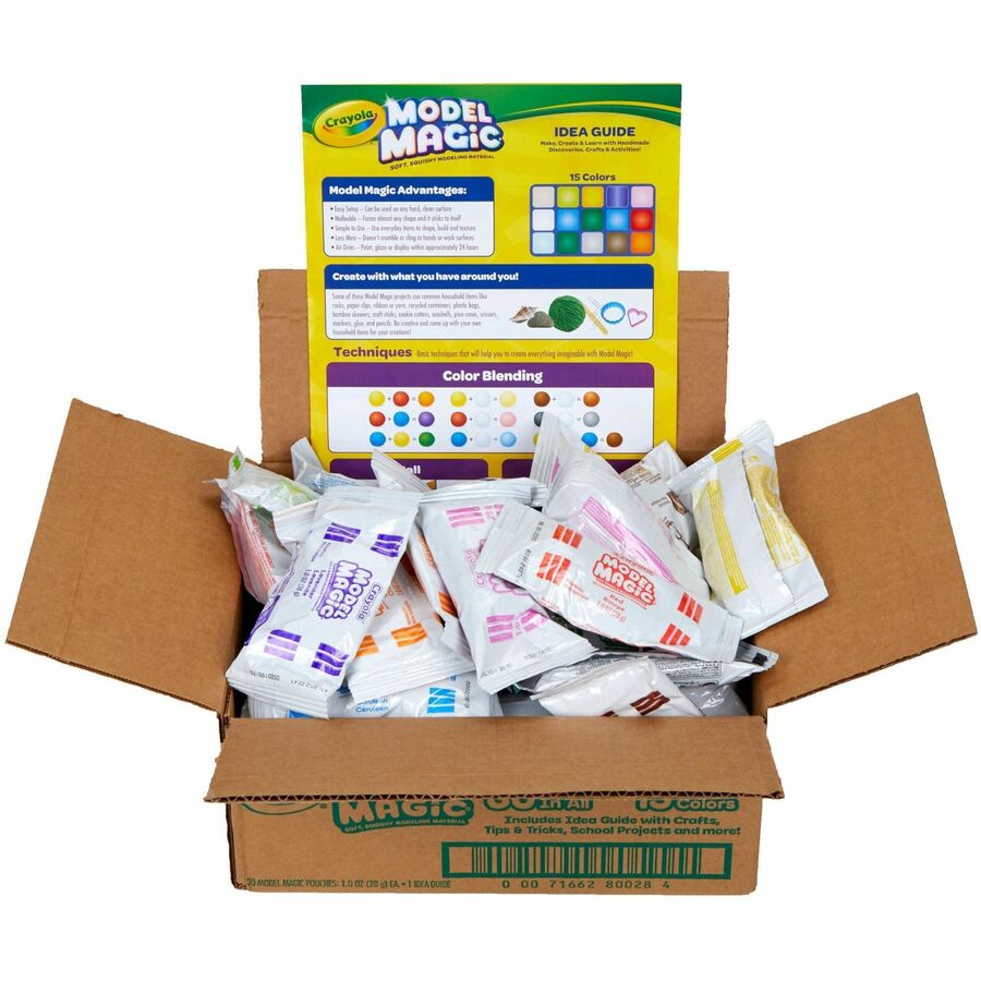 Model Magic Variety Pack - Marker, School, Home, Sculpture - Assorted - 30 / Pack