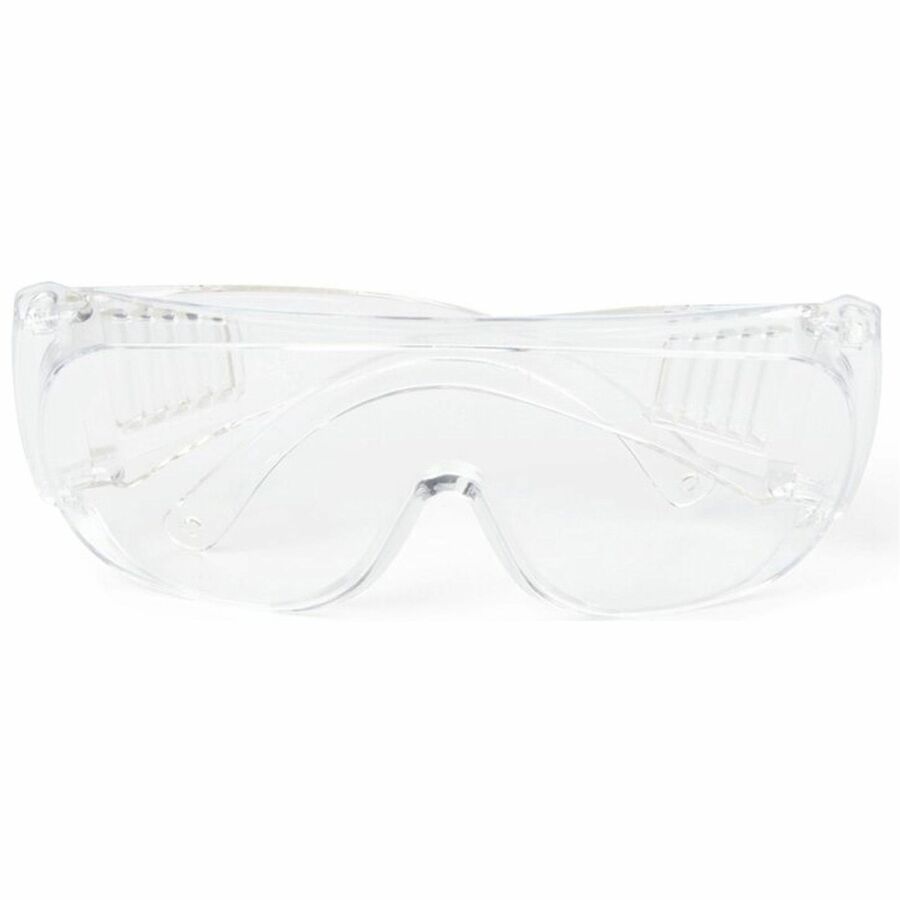 Medline Visitor Safety Glasses - Regular - Clear - Latex-free, Comfortable, Disposable - 1 Each
