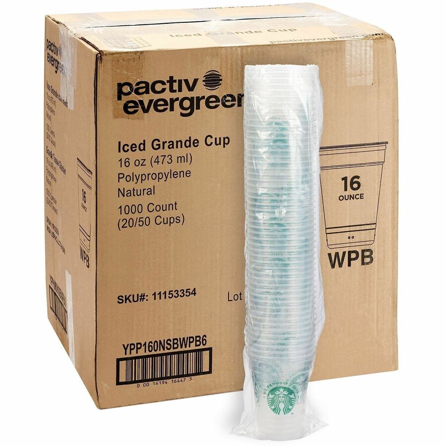 Starbucks WPS Branded Cold Cups - 16 fl oz - Cold