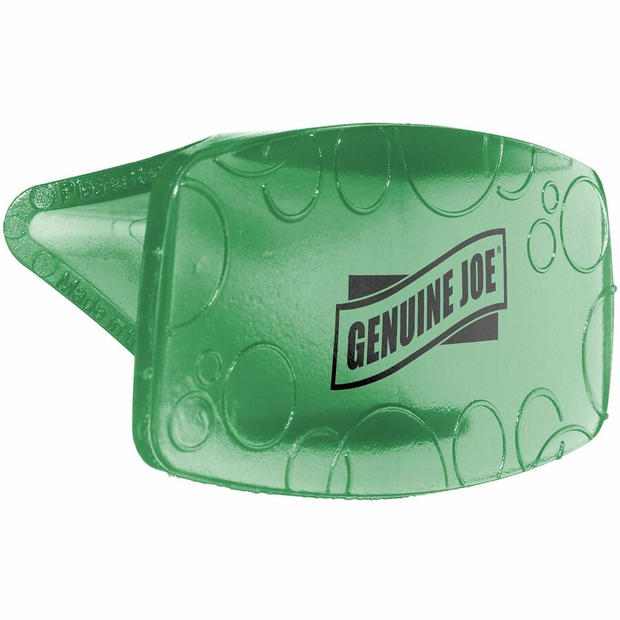 Genuine Joe Eco Bowl Clip Air Fresheners - Clip - Cucumber Melon - 1 Box