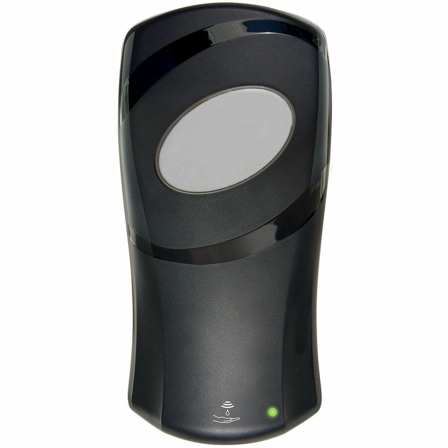 Dial Professional FIT Touch-Free Dispensers - Automatic - 1.27 quart Capacity - Support 4 Battery - Touch-free, Refillable, Durable, Drip-free, Level Indicator - Slate - 1 Each