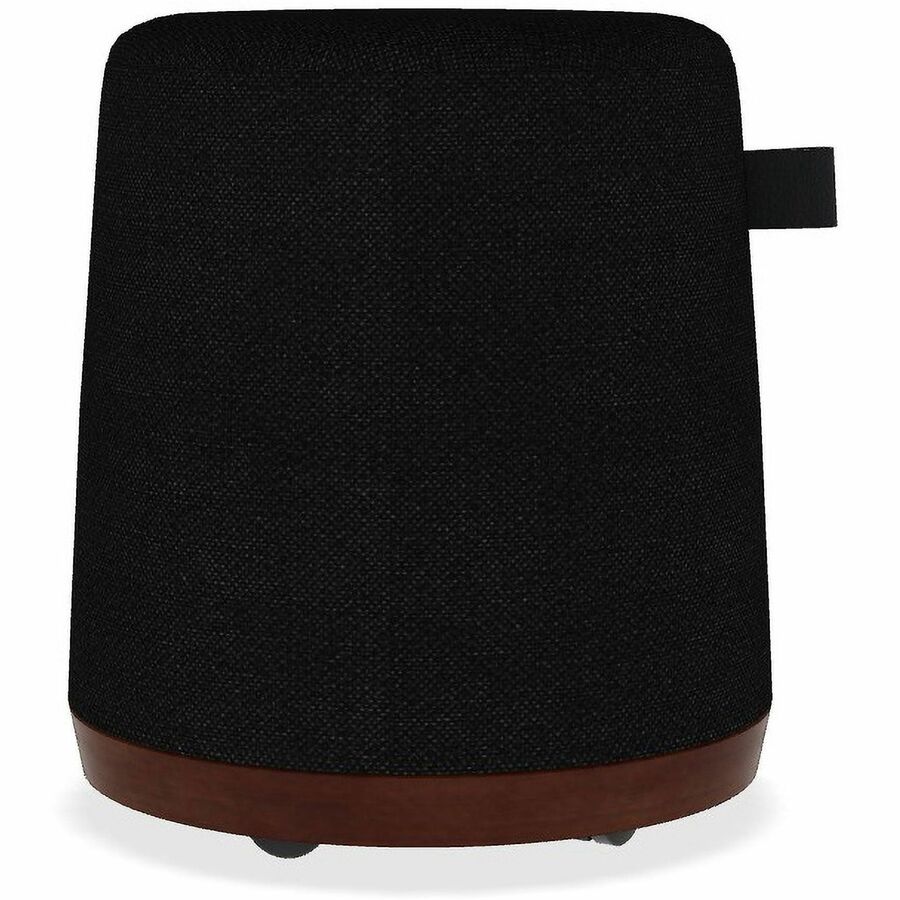 Mü, m Perch Soft Seating - Memory Foam Seat Material - Black - Leather, Fabric - 1 Carton