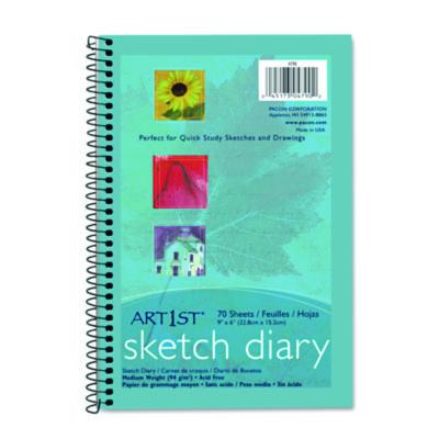 PAC4790 PAPER,SKTCH,DIARY,WH