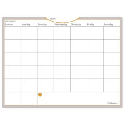 AAGAW502028 CALENDAR,WALL,18X24,WH