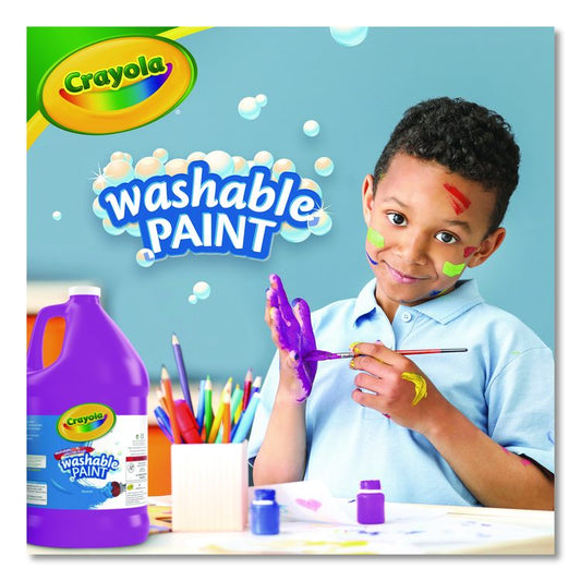 Washable Paint, Violet, 1 gal Bottle