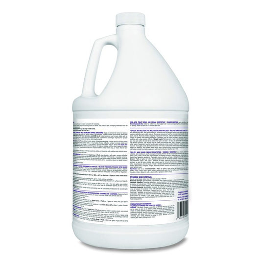 d Pro 5 Disinfectant, Unscented, 1 gal Bottle