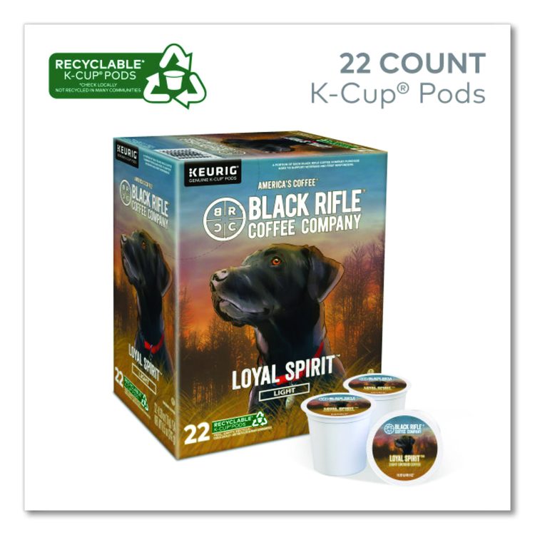 Loyal Spirit Coffee K-Cups, 88/Carton