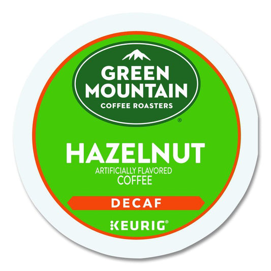 Hazelnut Decaf Coffee K-Cups, 24/Box