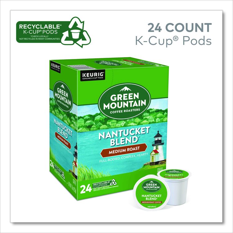 Nantucket Blend Coffee K-Cups, 96/Carton