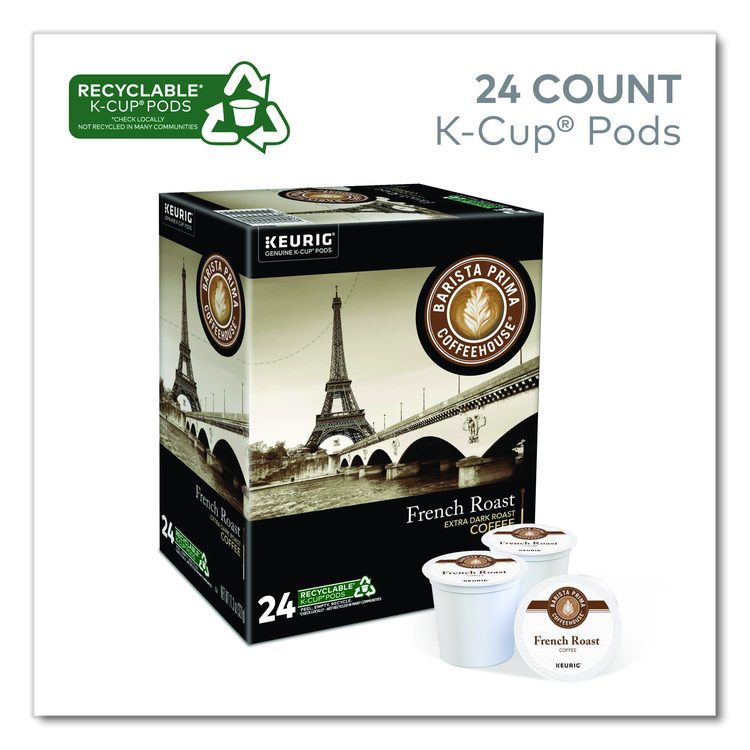 French Roast K-Cups Coffee Pack, 24/Box