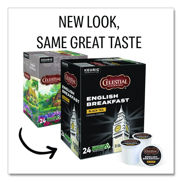 English Breakfast Black Tea K-Cups, 96/Carton