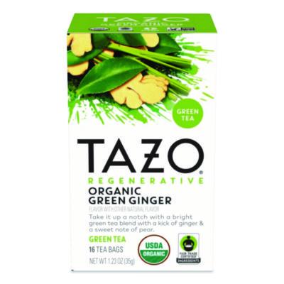 TZOTAZ00356BX TEA,TAZO,GRN GINGER,16CT