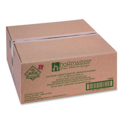 HFM125070 NAPKINS,16X16,4/125,BK