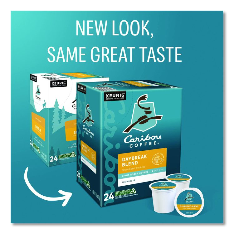 Daybreak Morning Blend Coffee K-Cups, 96/Carton