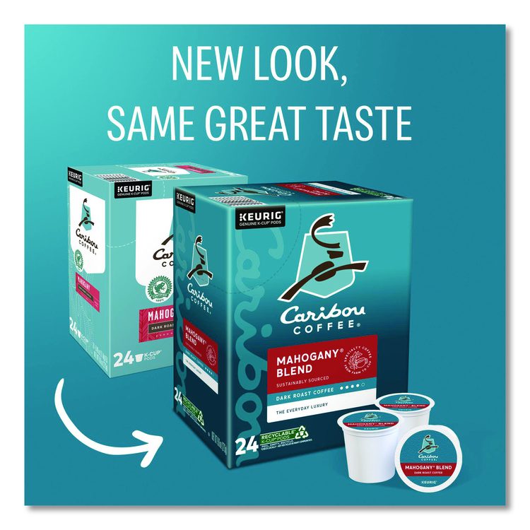 Mahogany Coffee K-Cups, 96/Carton