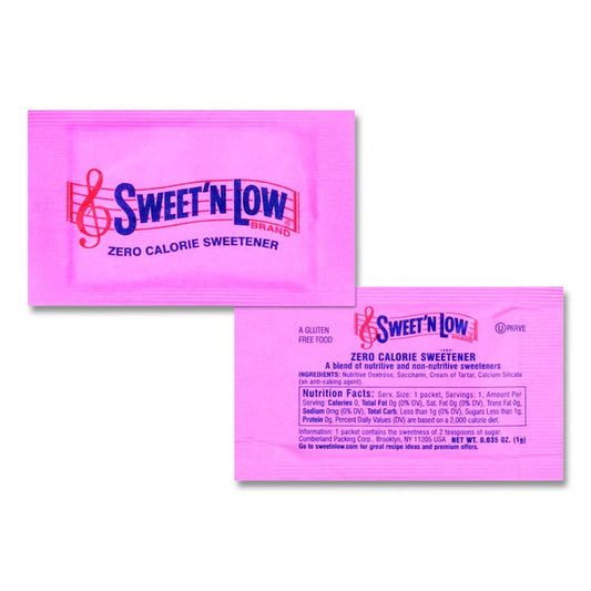 Sugar Substitute, 1 g Packet, 400/Box, 4 Box/Carton