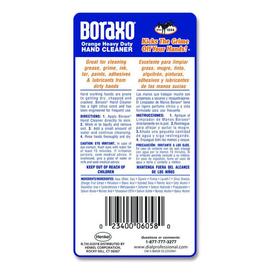 Orange Heavy Duty Hand Cleaner, Citrus Scent, 3 L