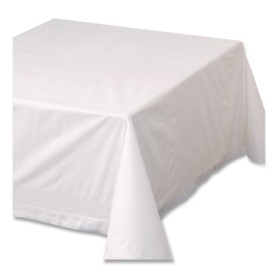 HFM210066 TABLECOVER,72X72,TIS,25WH