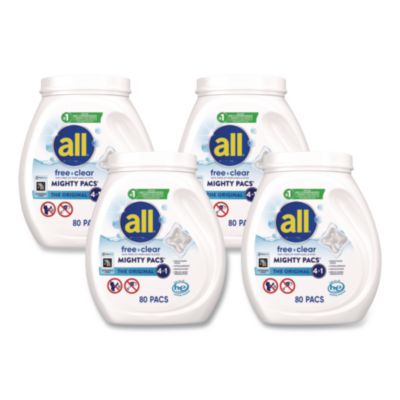 DIA47508 DETERGENT,ALL PAC,4-80CT