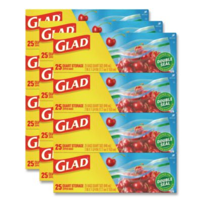 CLO55052 BAG,ZIP,STORAGE,QUART