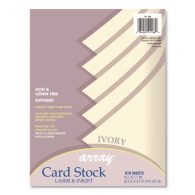 PAC101186 CARD,STK,8.5X11,1C/PK,IY
