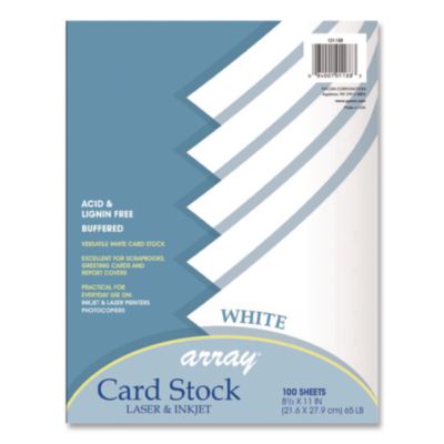 PAC101188 CARD,STK,8.5X11,1C/PK,WE