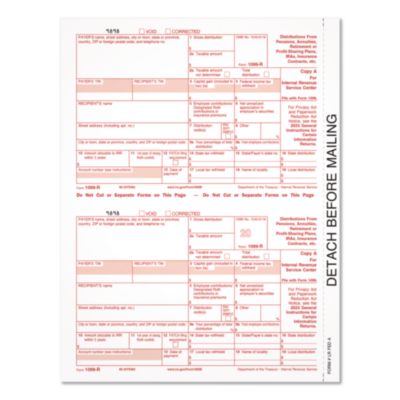 TOP920103 FORM,1099R,LASER,50