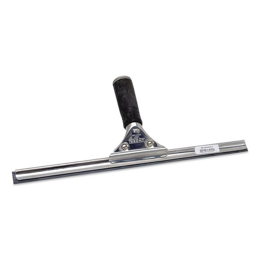 Pro Stainless Steel Squeegee, 12" Wide Blade