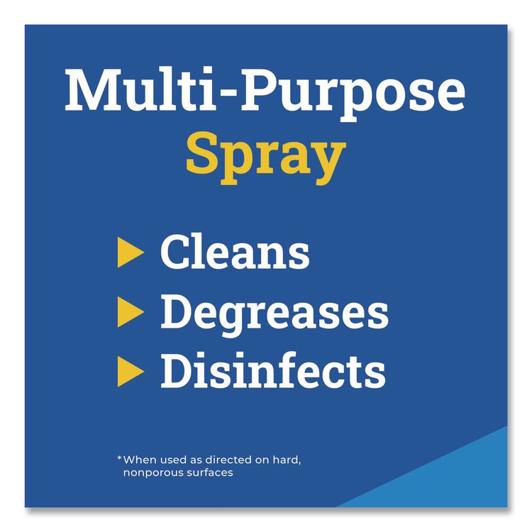 CloroxPro Cleaner Degreaser Disinfectant, 32 oz Spray, 12/Carton