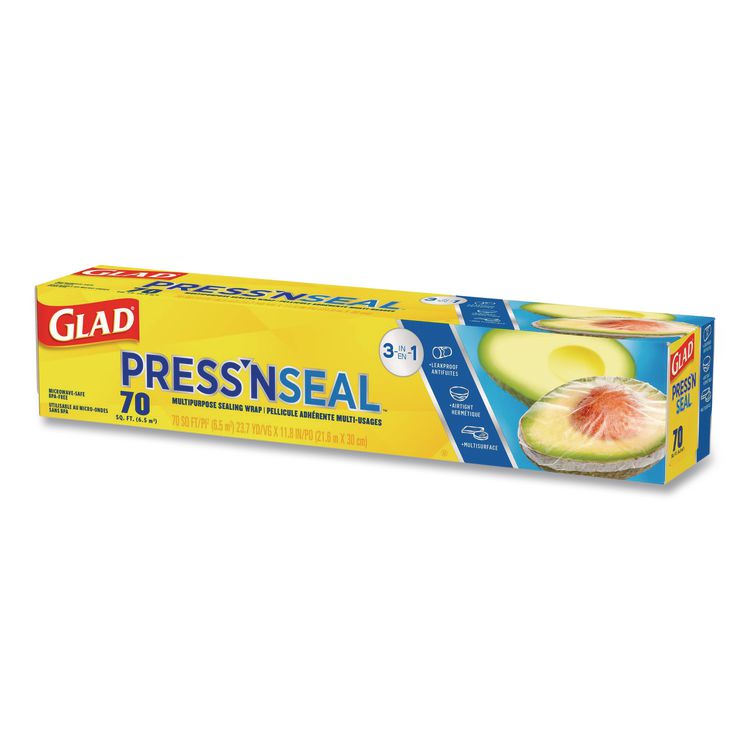 Press'n Seal Food Plastic Wrap, 70 sq ft (Each)