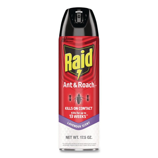 Ant and Roach Killer, 17.5 oz Aerosol Spray, Lavender (Each)