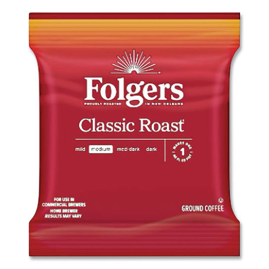 Classic Roast Ground Coffee Fraction Pack, 1.5 oz, 42/Carton