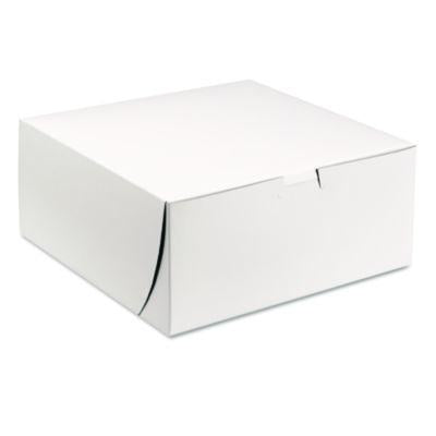 SCH0961 BOX,BAKERY,9X9X4,WH
