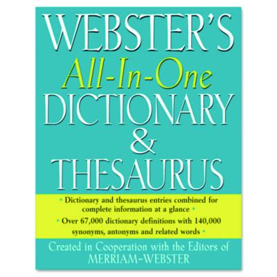MERFSP0471 DICTIONARY,THESAURUS,AIO