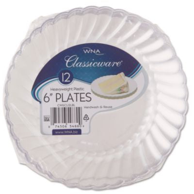 WNARSCW61512 PLATE,RND,6IN,15/12,CLR
